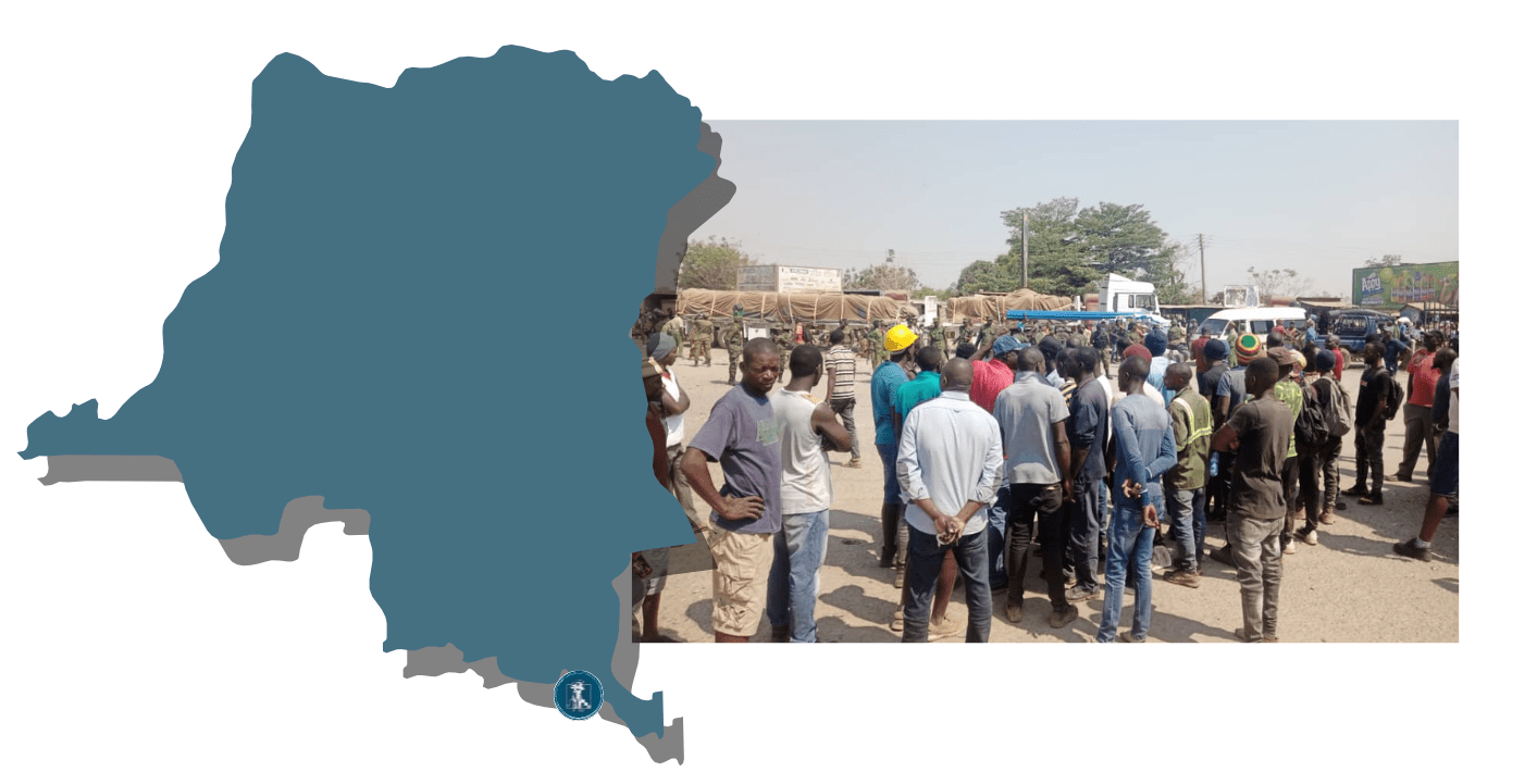 Situation at Kasumbalesa Steinweg