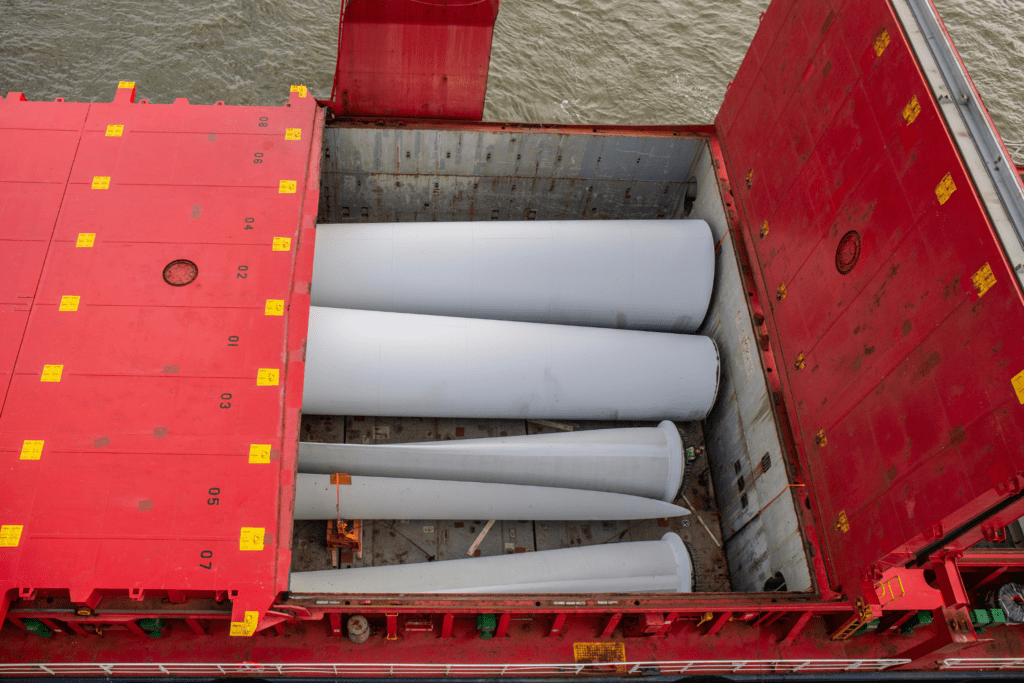 Steinweg Netherlands - Project cargo: wind mills